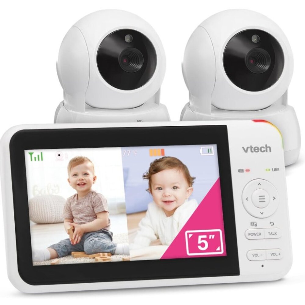 New Vtech 5” Baby Monitor and 2 Cameras For Sale